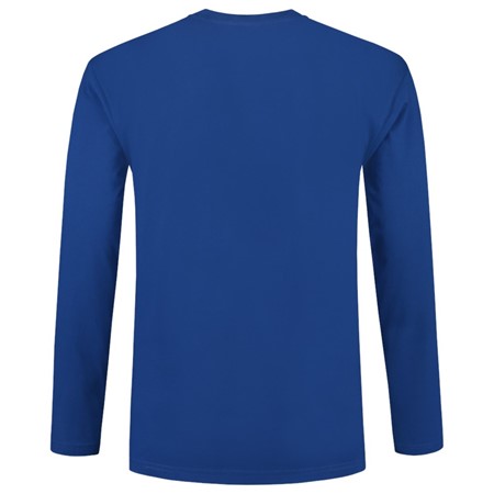 Tricorp T-Shirt Casual 101006 190gr Longsleeves Koningsblauw Maat XS