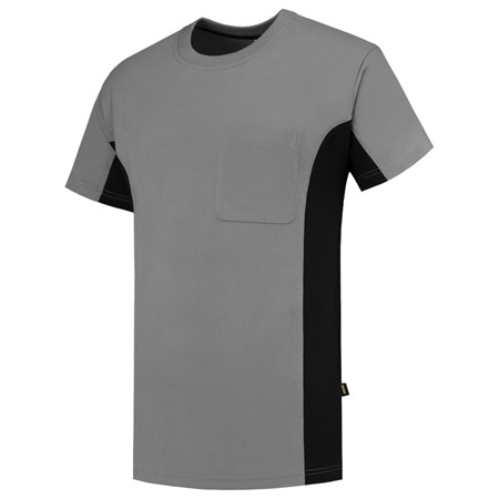 Tricorp T-Shirt Workwear 102002 190gr Grijs/Zwart Maat 4XL