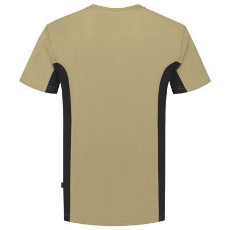 Tricorp T-Shirt Workwear 102002 190gr Khaki/Zwart Maat 3XL