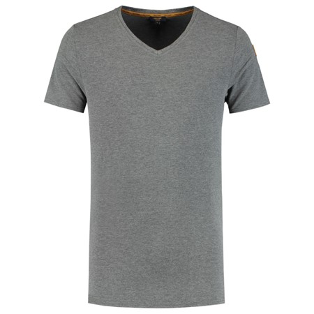 Tricorp T-Shirt Premium 104003 180gr Slim Fit V-Hals Stonemel Maat XS