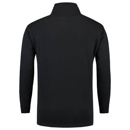 Tricorp Sweater Ritskraag Casual Zwart Maat 2XL