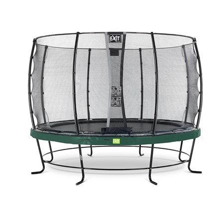 EXIT Elegant trampoline Ø366cm met Economy veiligheidsnet - groen