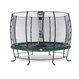 EXIT Elegant trampoline Ø366cm met Economy veiligheidsnet - groen