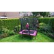 EXIT Trampoline Silhouette Pink - 153 x 214 cm