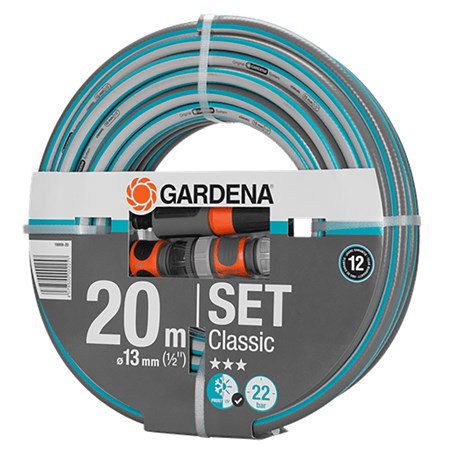 GARDENA Classic Tuinslangset 20m 13mm Incl. Aansluitstukken