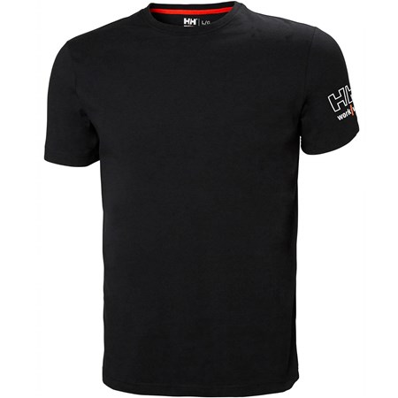 Helly Hansen T-Shirt Kensington Zwart Maat L