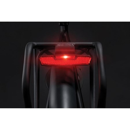 AXA LED Achterlicht Juno Batterij Auto Off 80 mm Zwart