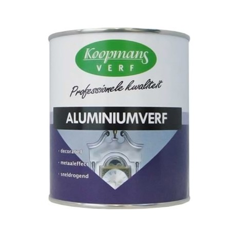 Koopmans Aluminium verf 250 ml.