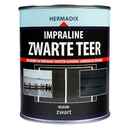 Hermadix Impraline Zwarte Teer 750ml.