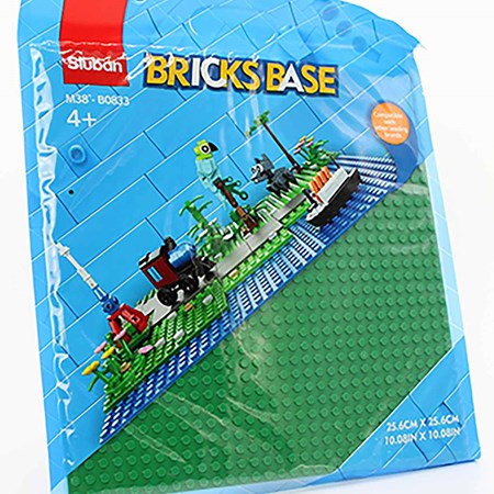 Sluban Sluban Base plate 32 x 32 Green Bricks Base M38-B0833C