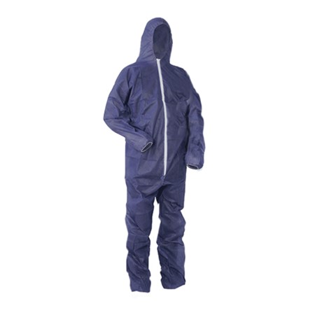 Overall disposable blauw xxl