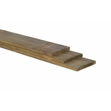 Nobifix Plank Bezaagd 22x100x4500 mm celfix Vuren