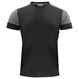 Printer Prime T-shirt zwart/staalgrijs - maat 4XL