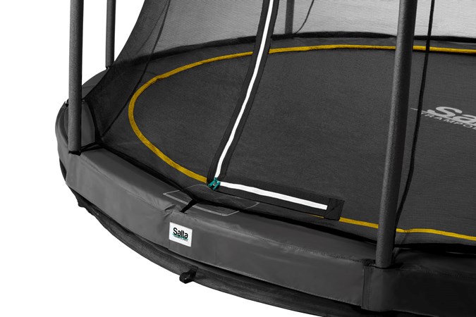 Salta Trampoline Comfort Edition Inground Zwart - Ø 366 cm Safety Net
