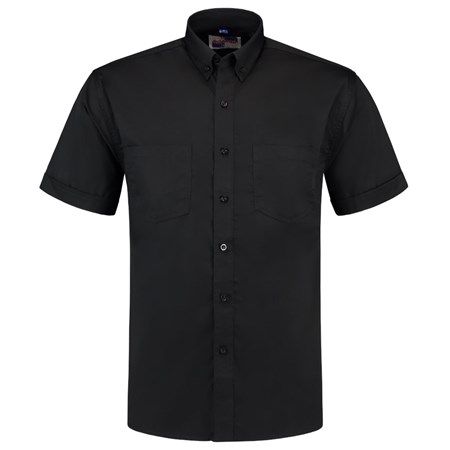 Tricorp Werkhemd Korte Mouw Zwart Maat XL