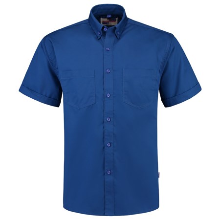 Tricorp Werkhemd Korte Mouw Blauw Maat L