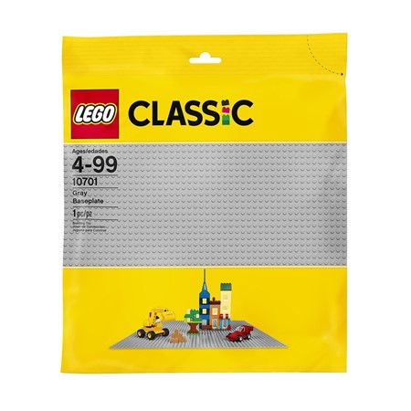 LEGO Classic 10701 - Grijze bouwplaat