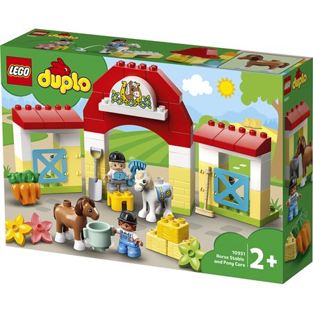 LEGO DUPLO Paardenstal en pony's verzorgen - 10951