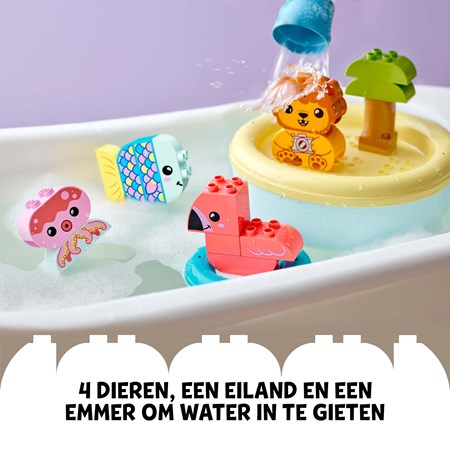 LEGO Pret in bad: drijvend diereneiland
