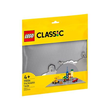 Lego 11024 Classics Grijze Bouwplaat