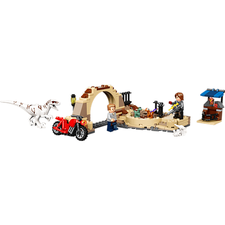 Lego 76945 Jurassic World Atrociraptor Dinosaurus Motorachtervolging