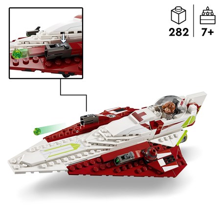 LEGO 75333 Star Wars De Jedi Starfighter van Obi-Wan Kenobi