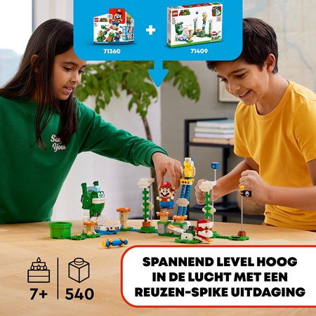 LEGO 71409 Super Mario Uitbreidingsset: Reuzen-Spikes wolkentop uitdaging