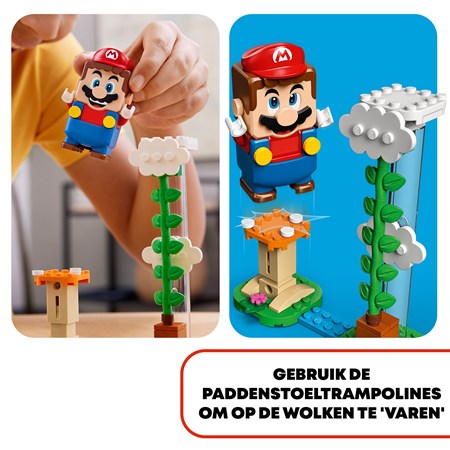 LEGO 71409 Super Mario Uitbreidingsset: Reuzen-Spikes wolkentop uitdaging