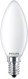 Philips Kaarslamp en kogellamp Kaarsgloeilamp LED 2,2 W Warm wit