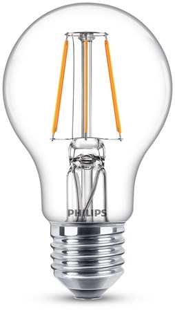 Philips Lamp  LED 4 W Transparant