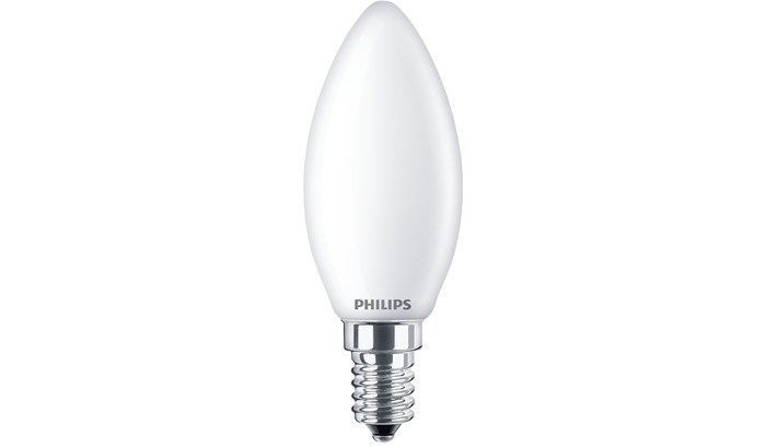 Philips Kaarslamp (dimbaar) Kaars LED 4,5 W Warm wit