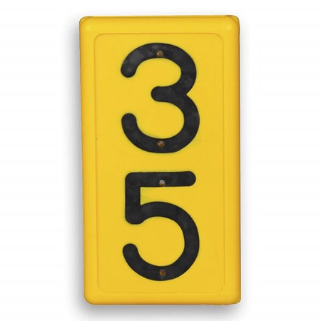 CRS 2 Kokernummer (Geel / Nummer 01)  - Per Stel (Links + Rechts)