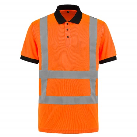 De Boer Hi-Vis Poloshirt RWS Oranje Maat L