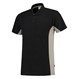 Tricorp Poloshirt Workwear 202002 180gr Zwart/Grijs Maat M