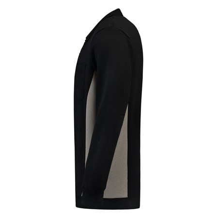 Tricorp Polosweater Zwart/Grijs Maat L