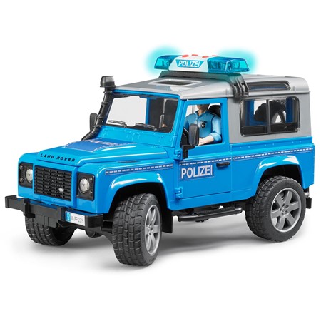 Bruder 02597 - Politie Land Rover Defender 1:16