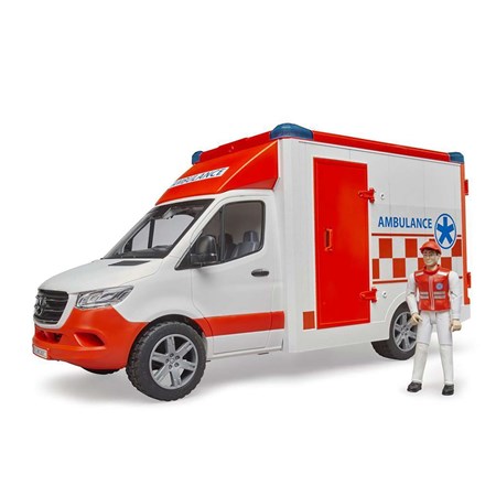 MB sprinter ambulance met chauffeur