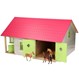 Kids Globe 610168 - Paardenstal met 2 Boxen en Berging 1:24