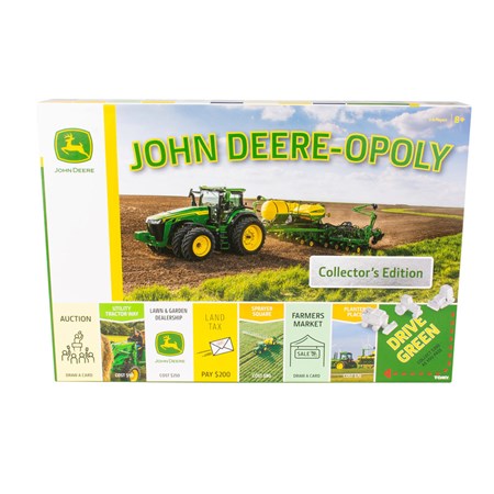 John Deere -Opoly, Engelstalig Monopoly spel