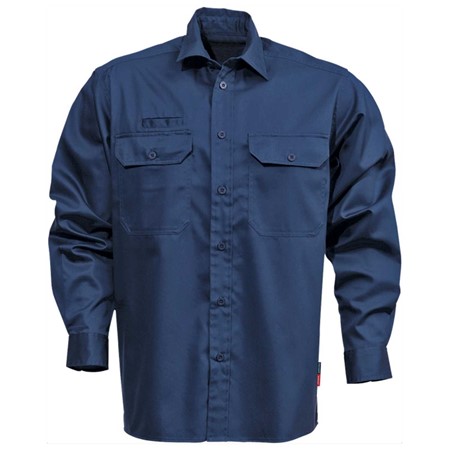 Fristads Overhemd 7386 BKS Marineblauw Maat 2XL