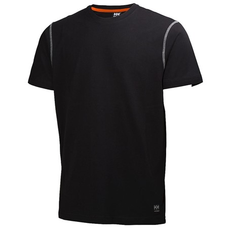 Helly Hansen T-Shirt Oxford 79024 200gr Zwart Maat 2XL