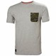 Helly Hansen T-Shirt Kensington Grijs/Camo Maat M