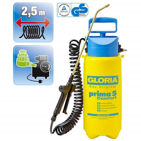 Gloria Drukspuit Prima 5 Comfort 5 Liter