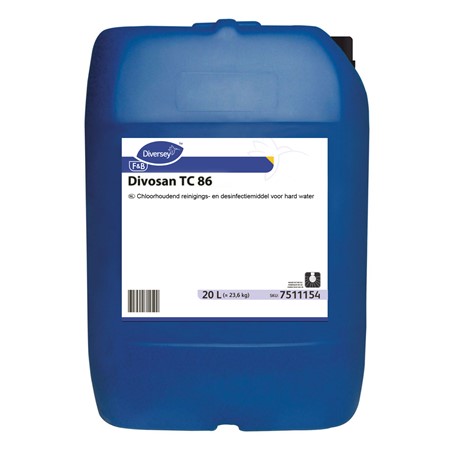 Divosan TC 86 (Reiniging Melkapparatuur / Chloorhoudend / Alkalisch) - 20 Liter