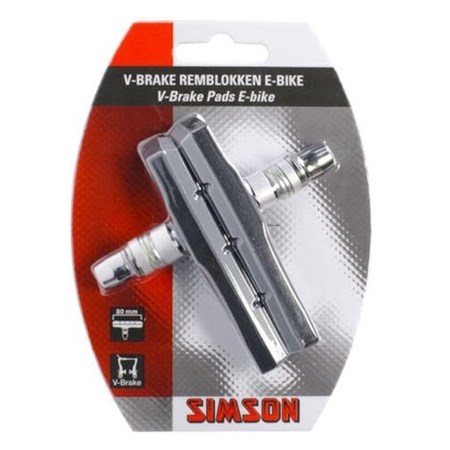 Simson E-bike V-Brake Remblokken 80 mm
