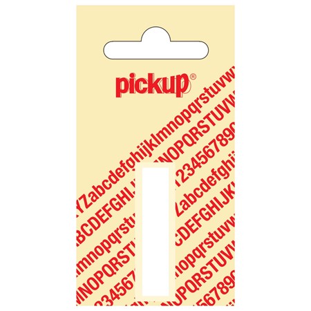 Pickup Plakletter Helvetica 40 mm Wit I