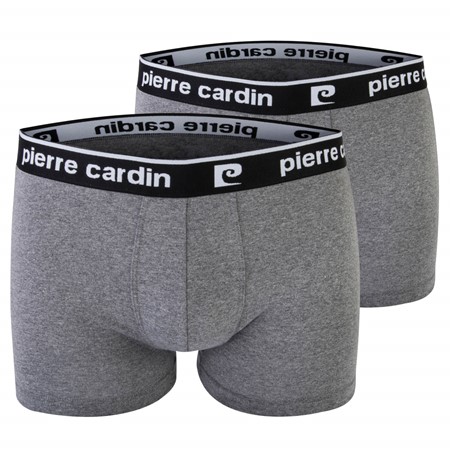 Pierre Cardin Boxershort 2-Pack Antraciet Maat L