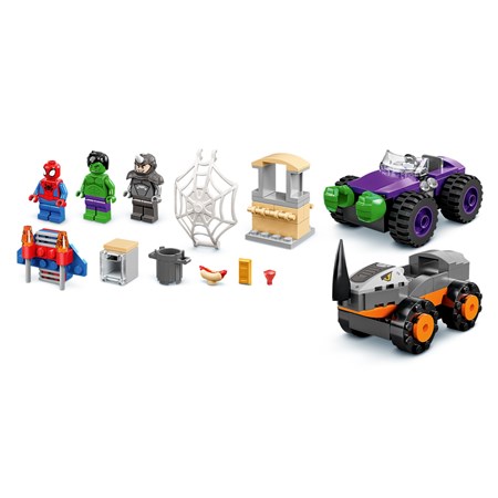 LEGO Super Heroes 10782 - Hulk vs. Rhino truck duel